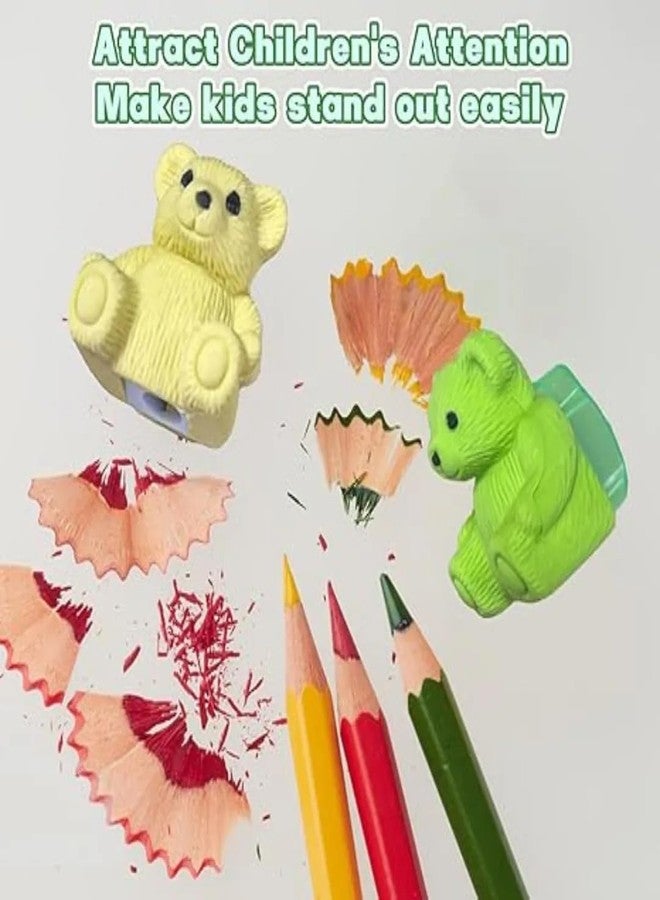 Art bundle Cartoon Theme Erasers Set for Kids - Rubber Erasers, Perfect Birthday Return Gift, Fun Party Favors, Creative School Supplies, Non-Toxic Gift Pack-Pack of 36 Sets - Image 3